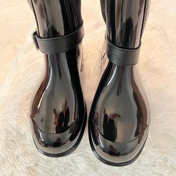 Michael Kors Fulton Rain Boots - EXCELLENT LIKE NEW CONDITION! - Picture 8 of 14